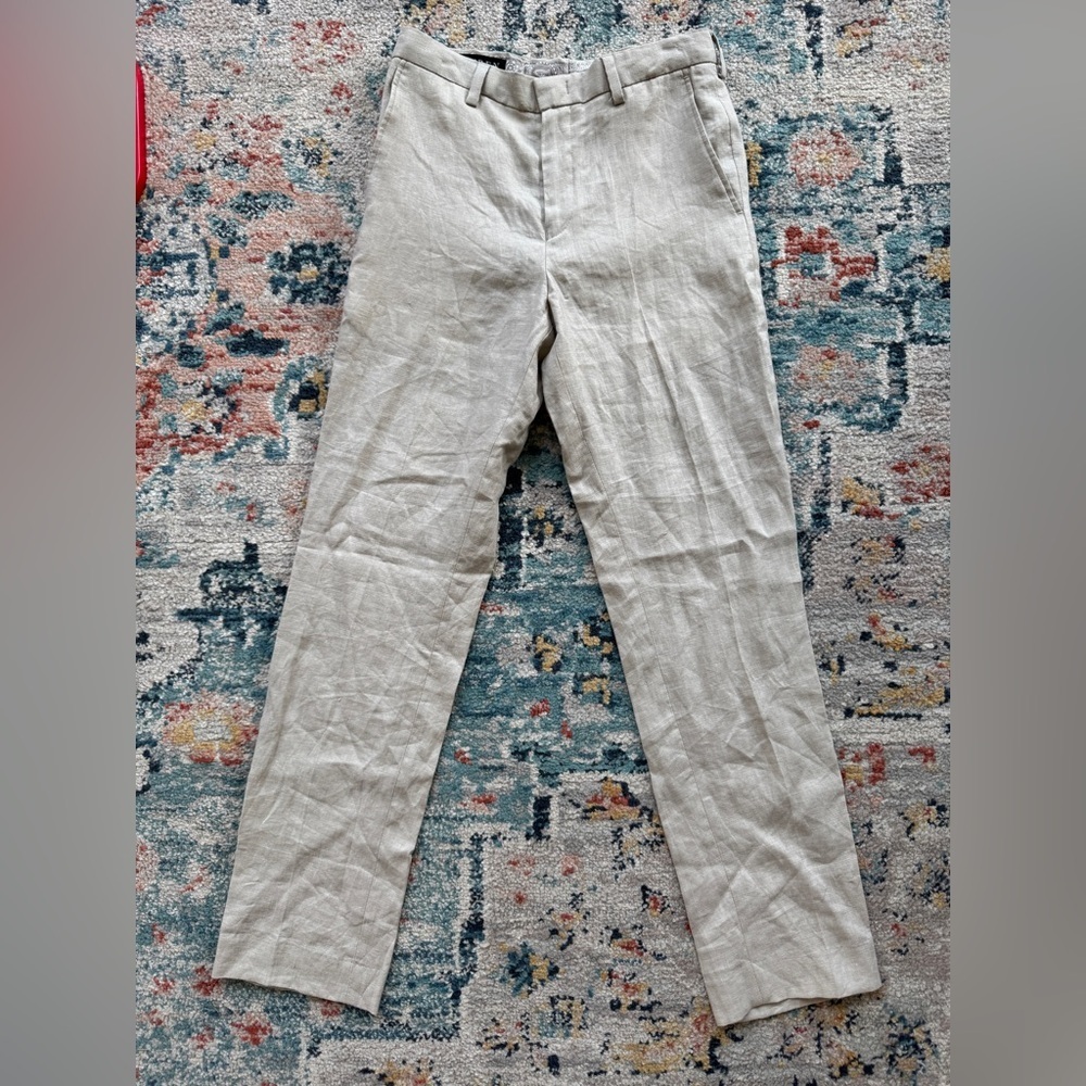 Lauren Ralph Lauren 100% Linen Trousers
Size 26